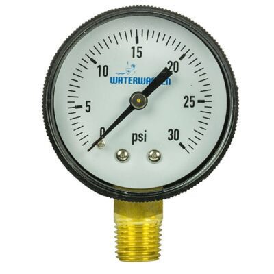 Swimline Hydrotools Pressure Gauge (Side/Bottom Mount)